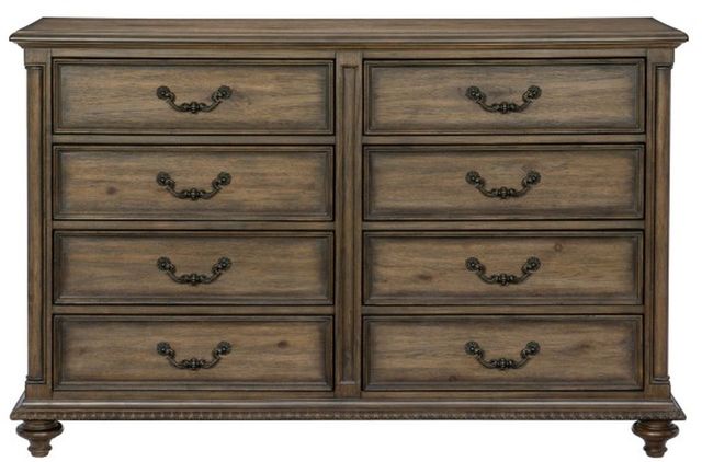 Homelegance® Rachelle Weathered Pecan Dresser-2