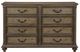 Homelegance® Rachelle Weathered Pecan Dresser-2