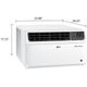 18, 000 BTU Window Air Conditioner with Inverter, 230V - White-1