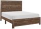 Homelegance® Corbin Rustic Brown Full Panel Bed in a Box-0