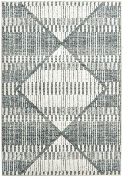 Orian Riverstone Steinway Cloud Gray 5'x8' Area Rug-0