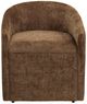 Crestview Milan 2-Piece Chocolate Dining Chair Set-2