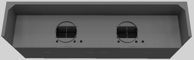 Vent-A-Hood® 60" Gunsmoke Wall Mounted Range Hood-2
