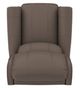 Best® Home Furnishings Customizable Joanna Leather Power Tilt Headrest High Leg Recliner with Honey Birch Legs-4