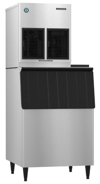 Hoshizaki Cubelet 22" 864 lb. Stainless Steel Remote-Cooled Icemaker-2