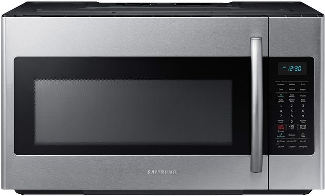 Samsung 1.8 Cu. Ft. Fingerprint Resistant Stainless Steel Over The Range Microwave-0