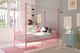 dhp furniture® Pink Twin Canopy Bed-4