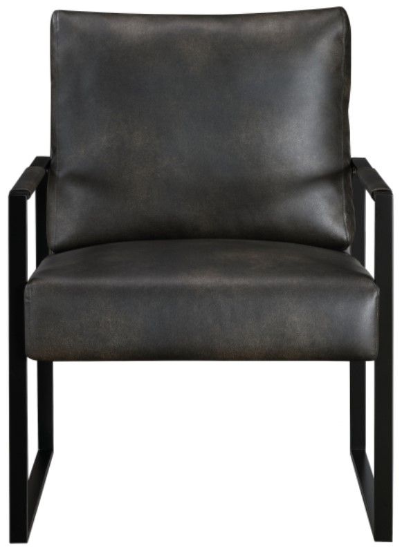 Homelegance® Trent Dark Dark Gray Accent Chair-2
