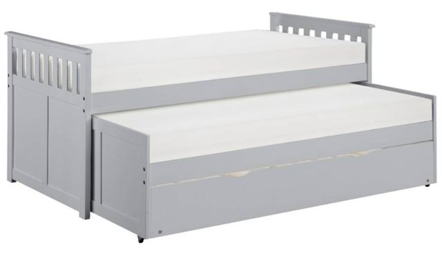 Homelegance® Orion Gray Twin over Twin Youth Bunk Bed with Twin Trundle-3
