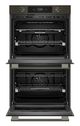 KitchenAid® 30" Black Ore Smart Double Electric Wall Oven with Assisted Cook Cycles-1