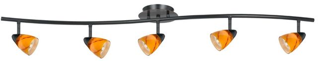 Cal® Lighting & Accessories Dark Bronze/Dark Yellow Serpentine Light-0