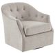 Olliix by Madison Park Calvin Natural Swivel Chair-1
