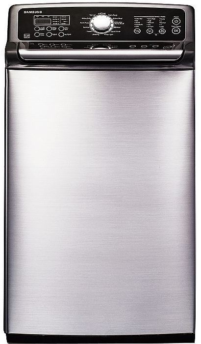 Samsung 4.7 Cu. Ft. Stainless Platinum Top Load Washer-0