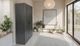 Nest Home Collections Reed Ebony Black Tall Cabinet-1