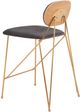 Zuo® Modern Georges Gold/Gray Counter Stool-4