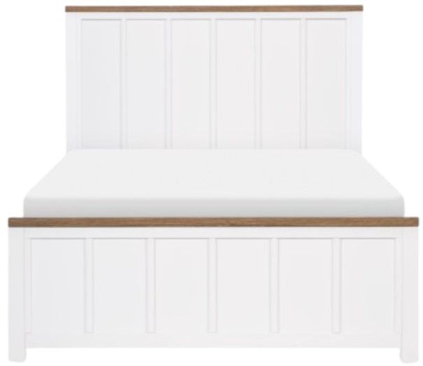 Legacy Classic Dutton Toasted/White Youth Full Panel Bed-1