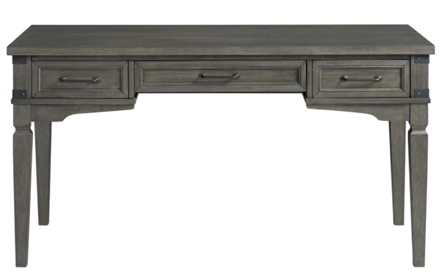 Intercon Foundry Brushed Pewter 60" Writing Desk-1