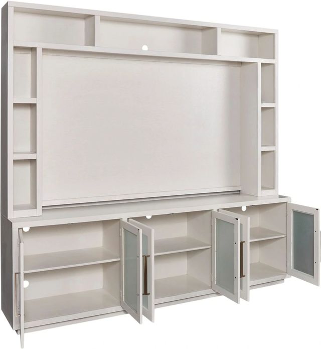 aspenhome® Perry White 97'' Console and Hutch-1
