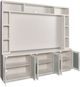 aspenhome® Perry White 97'' Console and Hutch-2