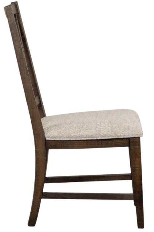 Magnussen Home® Westley Falls Baja Fog/Graphite Side Chair-4