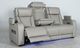 American Wholesale Furniture Opulence Taupe Power Reclining Sofa with Power Headrest-2