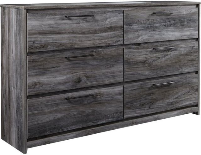 Signature Design by Ashley® Baystorm 2-Piece Gray Queen Panel Bed Set-2