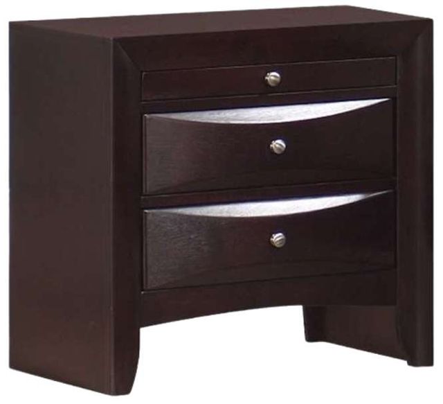 Elements International Emily 4-Piece Mahogany King Storage Panel Bedroom Set-3
