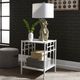 Liberty Furniture Vintage Antique White Open Nightstand-1