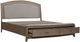 Liberty Furniture Avalon Burnished Beige/Oatmeal King Upholstered Storage Panel Bed-4