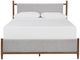 Signature Design by Ashley® Lyncott Brown Queen Upholstered Panel Bed-1