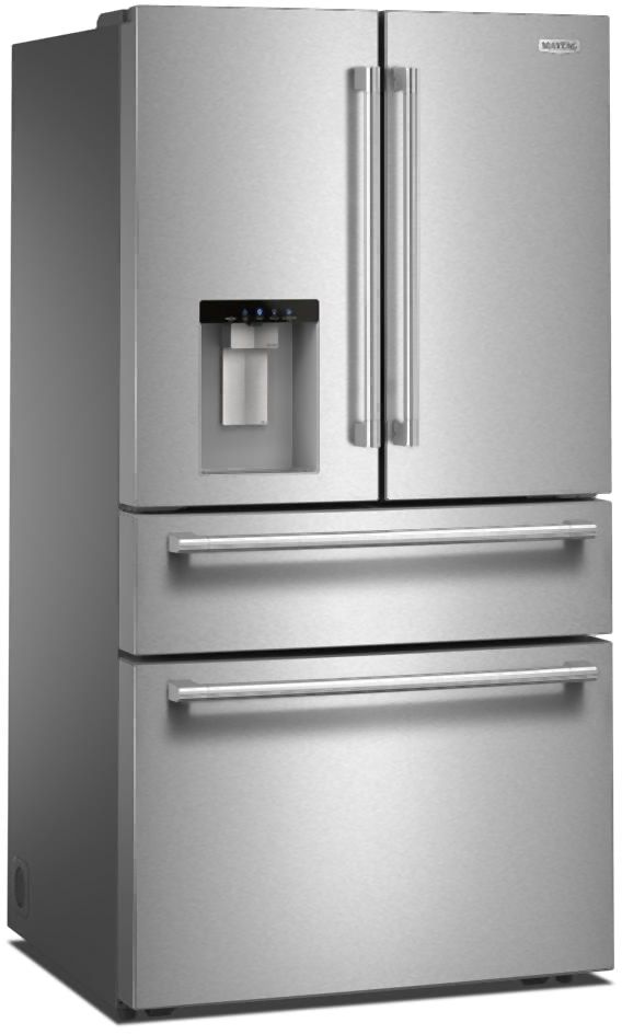 Maytag 36" 28.9 Cu. Ft. Fingerprint-Resistant Stainless Finish French Doors Refrigerator-2