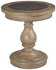Hammary® Donelson Bluestone End Table with Brown Base-0