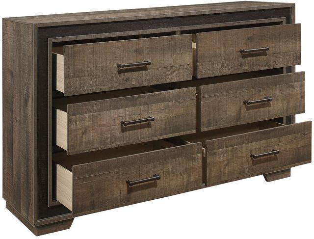 Homelegance® Ellendale Dark Bony/Mahogany Dresser-3