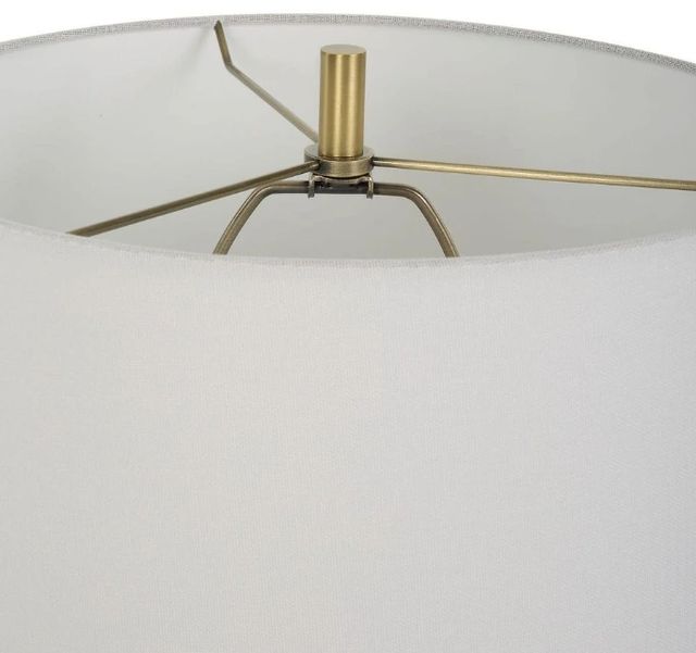Uttermost® Helena White Table Lamp-4