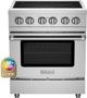 BlueStar® 30" Custom Pro Style Induction Range-0
