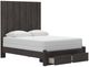 Signature Design by Ashley® Parlayon Charcoal Queen Storage Panel Bed-4