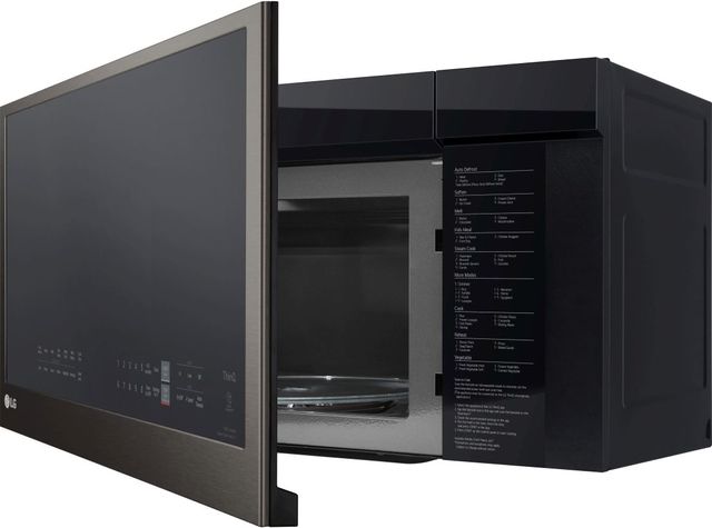 LG 2.0 Cu. Ft. PrintProof® Black Stainless Steel Over The Range Microwave-5