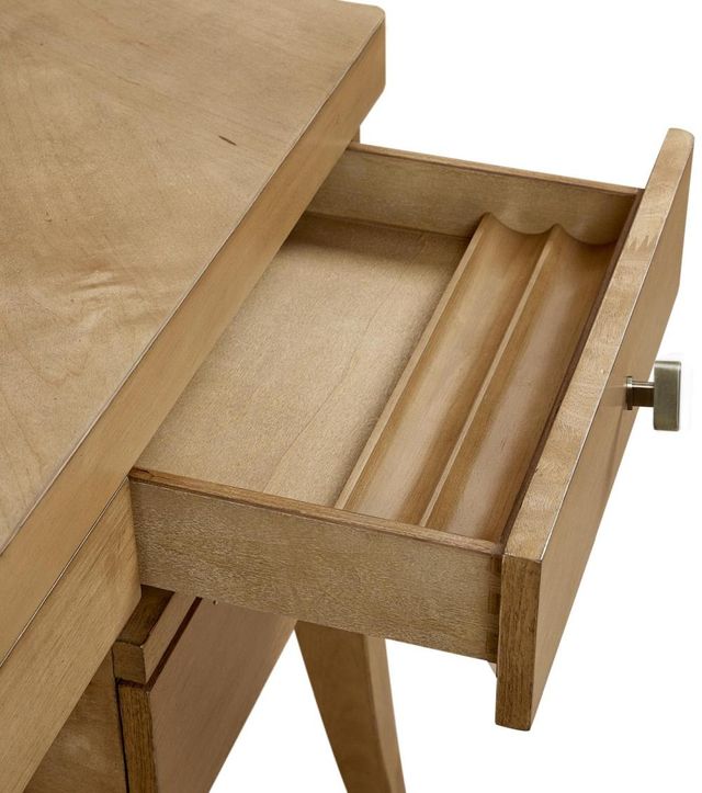 Bernards Tapestry Beige 5-Drawer Desk-4