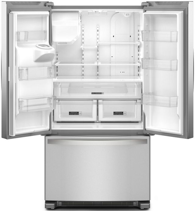 Whirlpool® 36 in. 24.7 Cu. Ft. Fingerprint Resistant Stainless Steel French Door Refrigerator-2