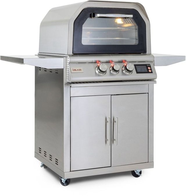 Blaze® Grills 26" Stainless Steel Pizza Oven -2