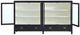 Bramble Customizable Kagu 4-Door Sideboard-4