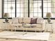 Elements International Lucinda Glass Top Coffee Table with Clear Base-3