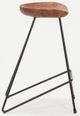 EQ3 Dawn Stained Ash/Black Counter Stool-3