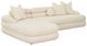 TOV Furniture Lulu 2-Piece Cream Left-Arm Facing Sectional-0