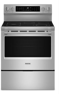Maytag® 30" Fingerprint Resistant Stainless Steel Freestanding Electric Range
