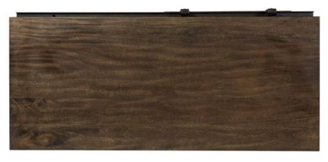 Liberty Furniture Thornwood Hills Rock Beaten Brown Sliding Door Chest-3