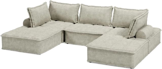 Signature Design by Ashley® Bales 5-Piece Taupe Modular Sectional-1