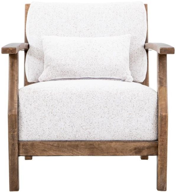 International Furniture Direct Forest Beige/Brown Accent Chair-2
