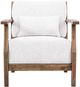 International Furniture Direct Forest Beige/Brown Accent Chair-2