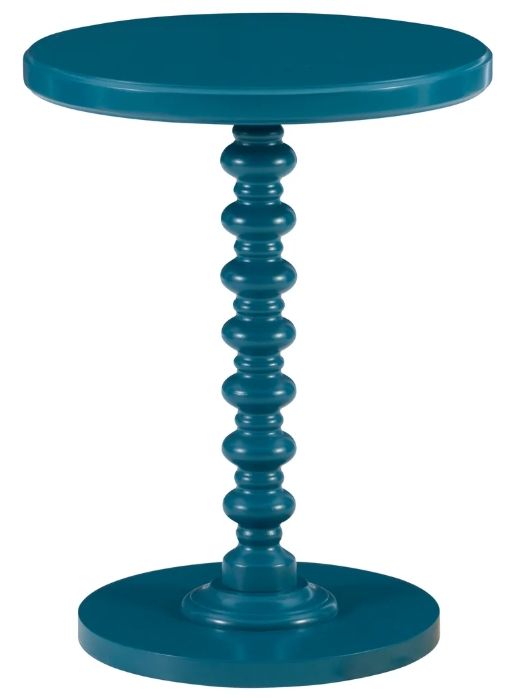 Powell® Spectrum Teal Side Table-0